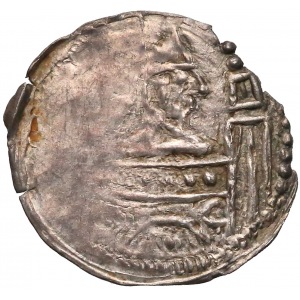Bolesław Pobożny (1257-1279), brakteat Kalisz - ex. KAŁKOWSKI