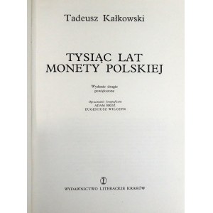 Kałkowski, Tysiąc lat Monety Polskiej - artystyczna oprawa skórzana