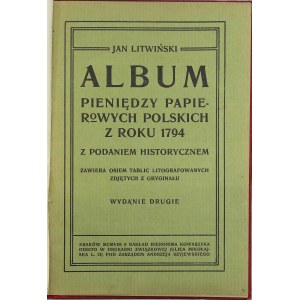 Litwiński, Album Pieniędzy Papierowych Polskich z roku 1794, oprawa okolicznościowa