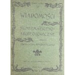 Wiadomości Numizmatyczno-Archeologiczne Rocznik 1902