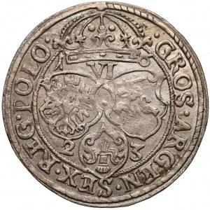 Zygmunt III Waza, Szóstak Kraków 1623 - pełna, rozdzielona data (R2)