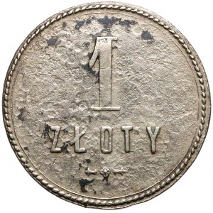 ZSCh (Związek Spółdzielni Chrześcijańskich?), 1 złoty