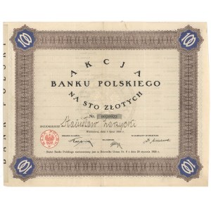 Bank Polski, 100 zł 1924