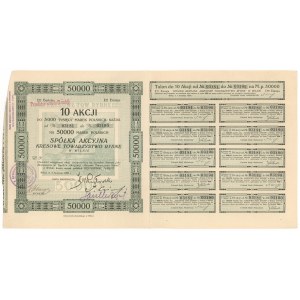 Kresowe Towarzystwo Rybne w Wilnie, 10x 5.000 mk 1922