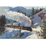 Małgorzata Gidel (ur. 1995 r.), Winter Train II, 2021 r.
