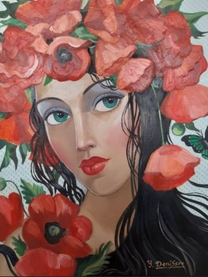 Yuri Denissov (ur. 1962 r., Rosja), Poppy Girl, 2019 r.