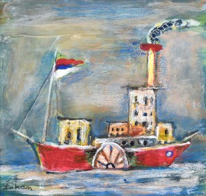 Eugeniusz TUKAN - WOLSKI (1928-2014), Parostatek