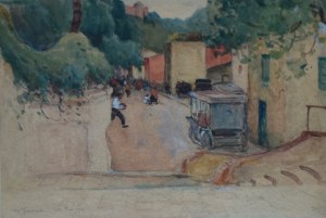 Stanisław JANOWSKI (1866-1942), Portofino, 1921 (?-słabo czytelne)