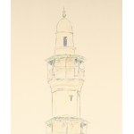 Wlastimil HOFMAN (1881-1970), Minaret w Jafie (1945)