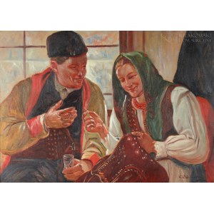 Wincenty WODZINOWSKI (1866-1940), Małżeńska rozmowa