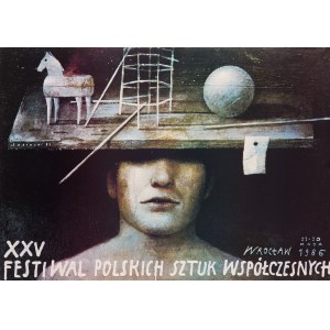 proj. Wiktor SADOWSKI (ur.1956), 1986 r., XXV Festiwal Polskich Sztuk Współczesnych