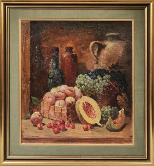 Konstanty MACKIEWICZ (1894-1985), Martwa natura z owocami