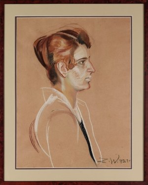 Zygmunt WALISZEWSKI (1897-1936), Portret - Pani Rothe, 1927