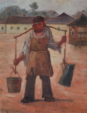 Abraham MESSER (1886-1931), Żyd - Nosiwoda