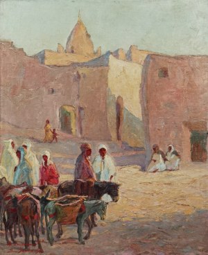 Aleksander LASZENKO (1883-1944), Motyw z Bu Sa’ada (Algieria), 1927