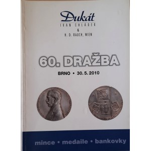 Katalog aukcyjny, 60 aukcja Dukat Brno, 2010 r.