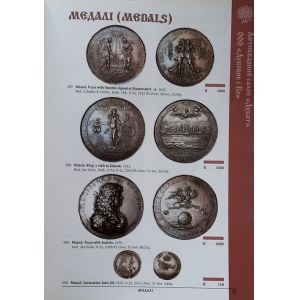 Katalog aukcyjny, 9 aukcja Dukat Kijów, 2008 r. (dużo Polski i Rosji)