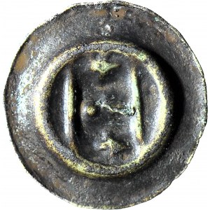RR-, Zakon Krzyżacki, Brakteat, Zmodyfikowana brama 1360-1364, b. rzadki