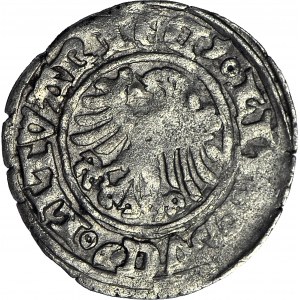 A. Jagiellończyk 1492-1506, półgrosz litewski, Wilno, renesansowy