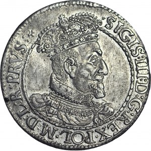 Zygmunt III Waza, Ort 1617, Gdańsk, piękny