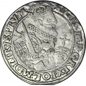 R-, Zygmunt III Waza, Ort Bydgoszcz 1622, błąd VVAN (zamiast VAN), Szatalin R6, rzadki