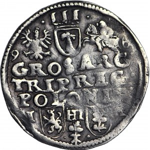 RR-, Zygmunt III Waza, Trojak 1596, Poznań, Iger nie notuje