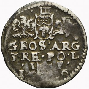 R-, Zygmunt III Waza, Trojak 1600, Lublin, rzadki