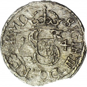 Zygmunt III Waza, Szeląg 1614, Wilno