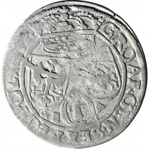 Jan II Kazimierz, Szóstak, 1662 GBA, Lwów, REX PO (zamiast POL)