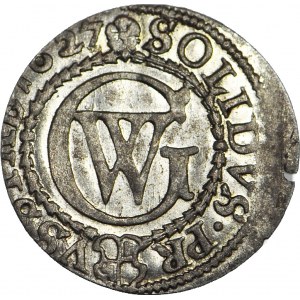 Duchy of Prussia, George Wilhelm, 1627 shellac, Königsberg, minted