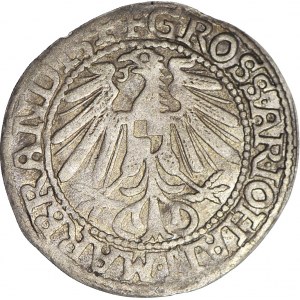 Śląsk, Jan Kostrzyński, Grosz 1544, Krosno, rzadki