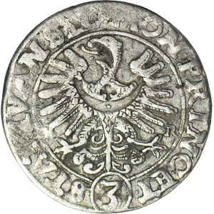 Śląsk, Stany Ewangelickie, 3 krajcary 1635, Wrocław