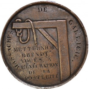 RR-, Medal 1846 Rzeź Galicji, 40mm, Czapski R4,
