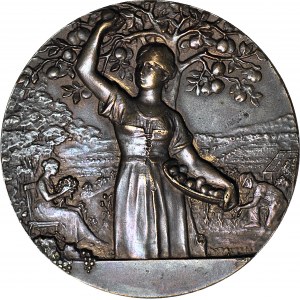 RR-, Medal nagrodowy wystawy ogrodniczej w Inowrocławiu 1906