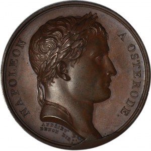 Medal 1807 Napoleon w Ostródzie–medal z epoki! Wysoki relief