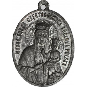 R-, Jan III Sobieski, medal owalny 1883, 200-lecie Odsieczy Wiedeńskiej