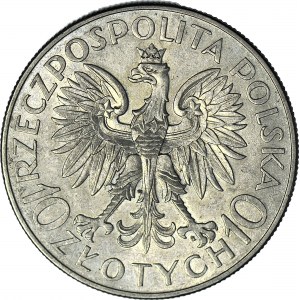 10 złotych 1933, Sobieski, menniczy