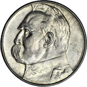 10 złotych 1936, Piłsudski, menniczy