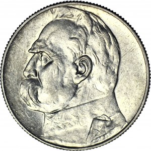 5 złotych 1936, Piłsudski, piękny