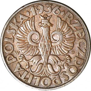 5 groszy 1936, mennicze