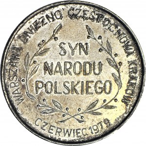 Medal, Jan Paweł II, czerwiec 1979