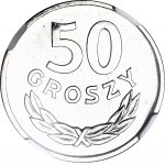 R-, 50 groszy 1970, najstarszy rocznik znany w PROOFLIKE