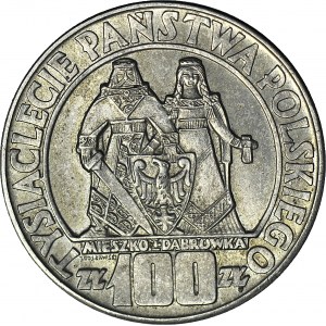 100 złotych 1966, Mieszko i Dąbrówka, mennicza
