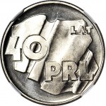 100 złotych 1984, 40 lat PRL, mennicze