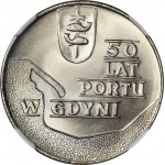 10 złotych 1972, Port w Gdyni, mennicza