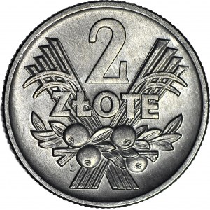 2 złote 1960, Jagody, mennicze