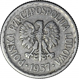 1 złoty 1957, najrzadszy rocznik