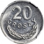 20 groszy 1975, mennicze