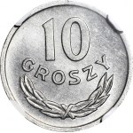 10 groszy 1962, najrzadszy rocznik, mennicze