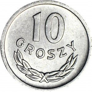 10 groszy 1969, mennicze